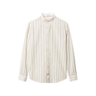 Colours & Sons Camicia a Righe Misto Lino  