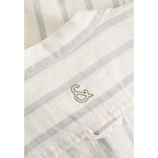 Colours & Sons Camicia a Righe Misto Lino  