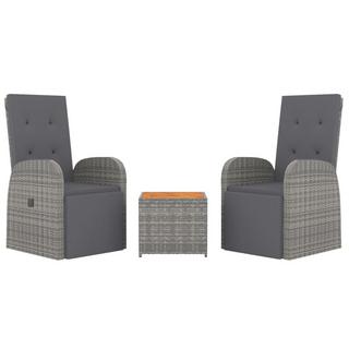 VidaXL Garten lounge set poly-rattan  