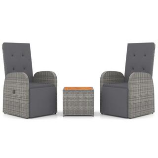 VidaXL Garten lounge set poly-rattan  