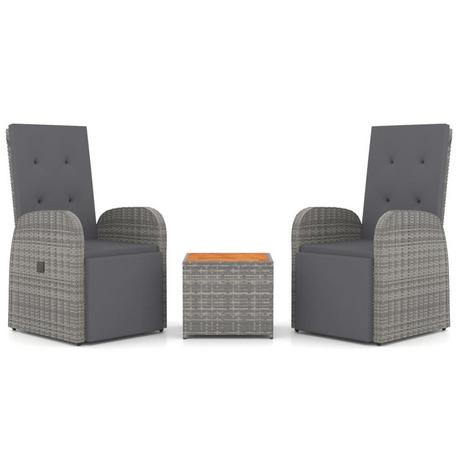 VidaXL Garten lounge set poly-rattan  