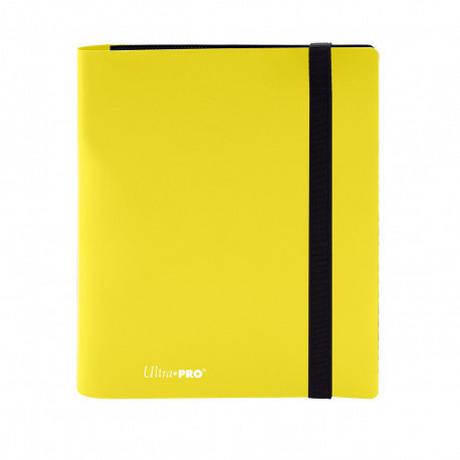Ultra PRO  Eclipse 4-Pocket - Yellow - Ultra PRO Ordner 