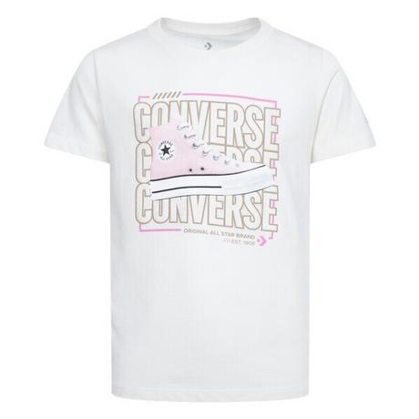 CONVERSE  t-shirt da ragazza chuck taylor graphic 