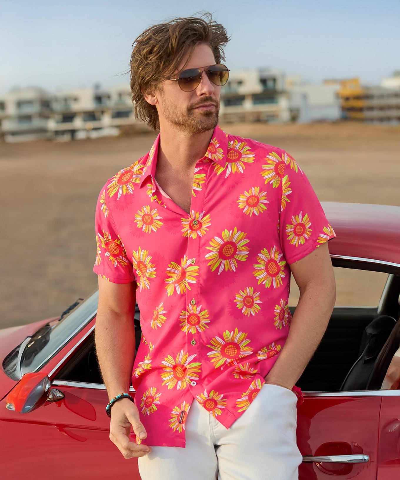 Joe Browns Sonnenblumen Kurzarmhemd  