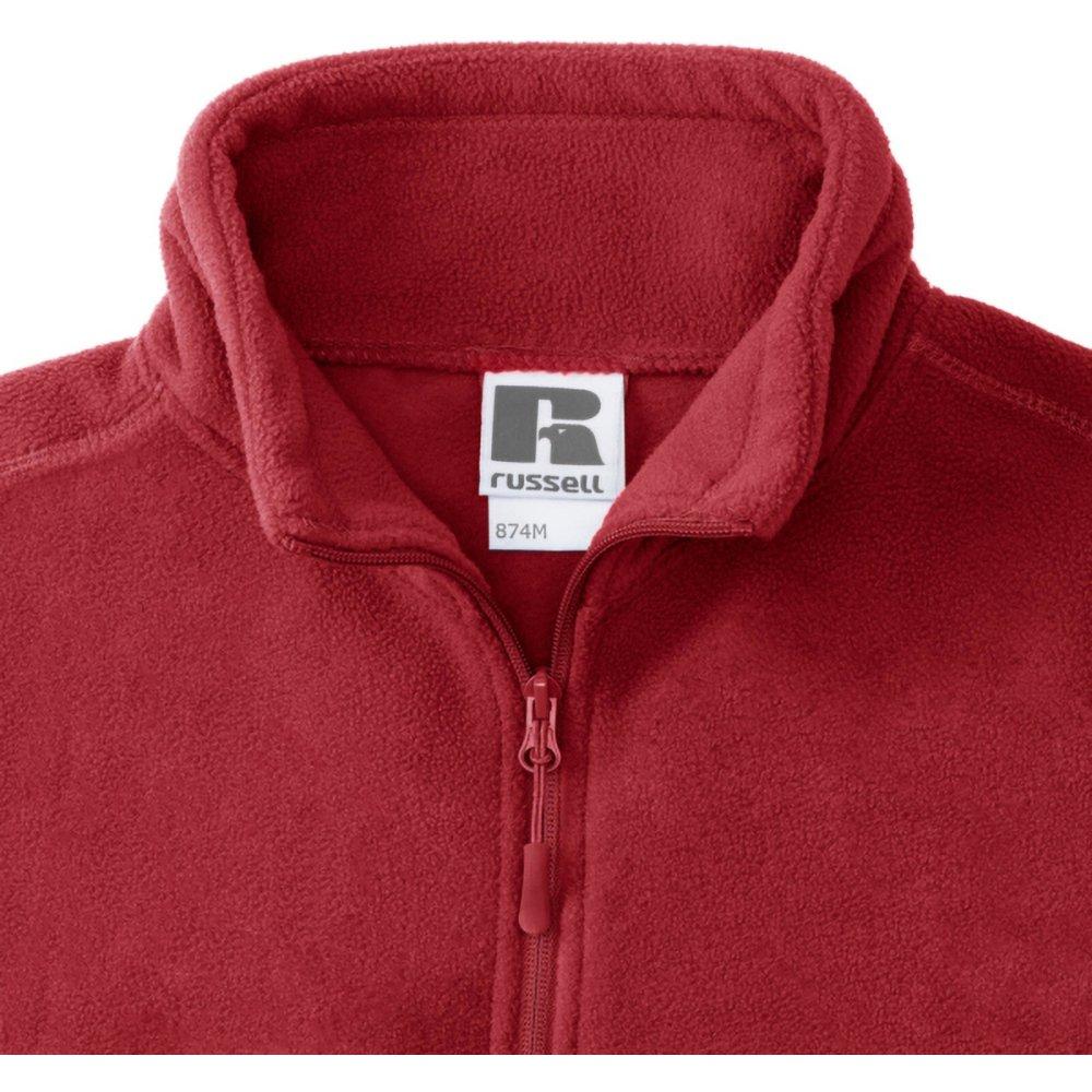 Russell  Outdoor Fleecepullover mit Reißverschluss am Kragen 