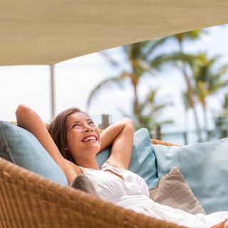 Northix Rechteckige Markise HDPE  