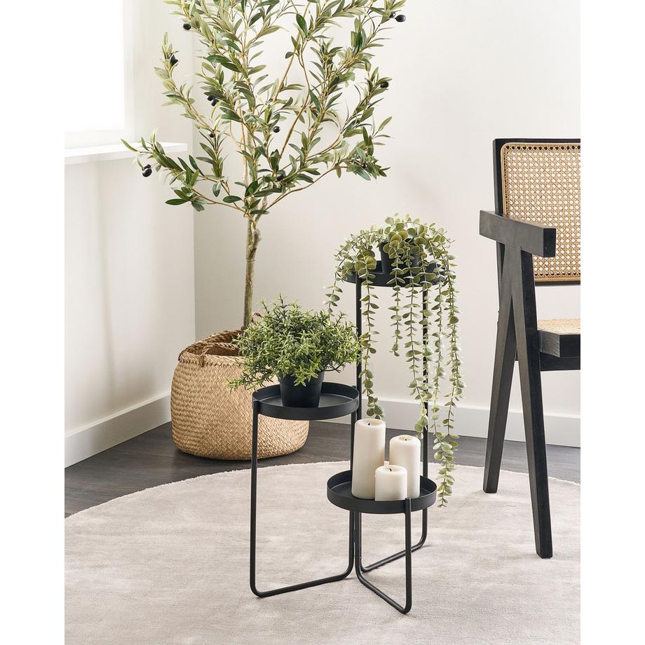 Beliani Supporto per vasi en Ferro Retrò FRAGARIA  