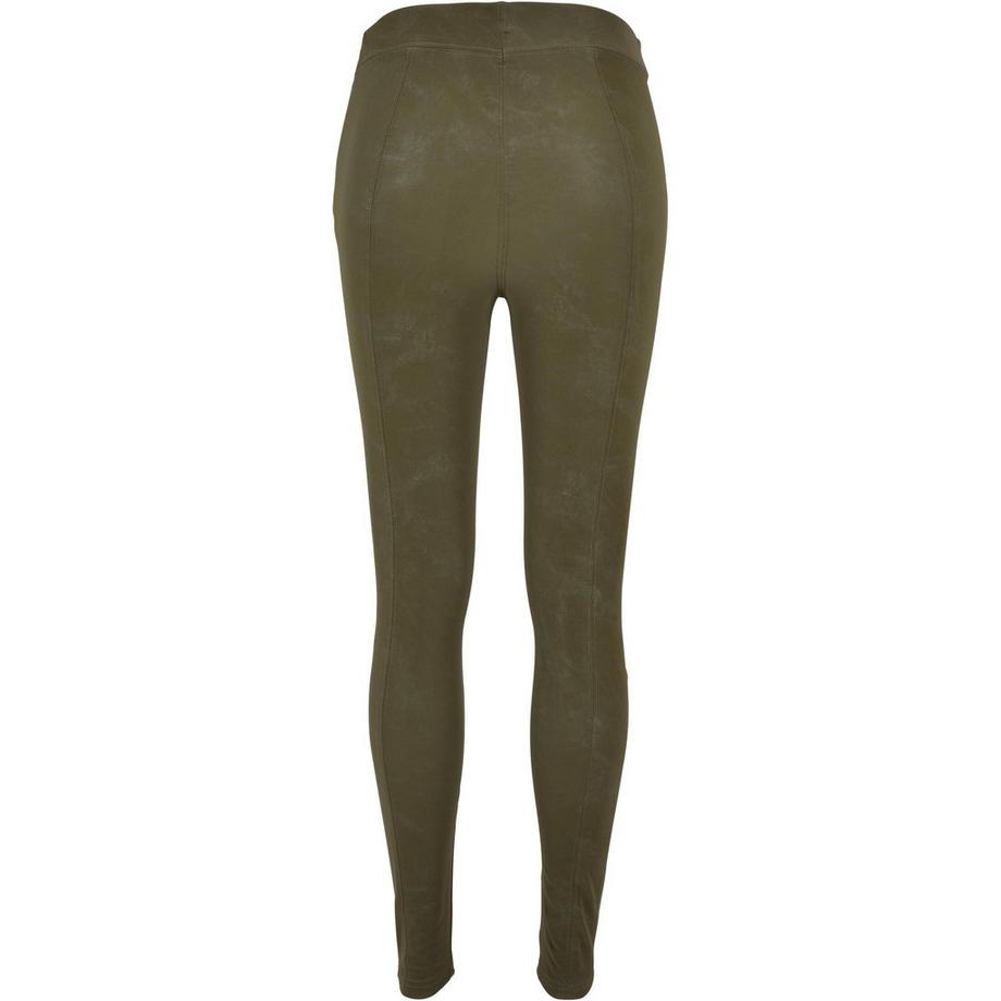 URBAN CLASSICS Hose aus verwaschenem Leder  