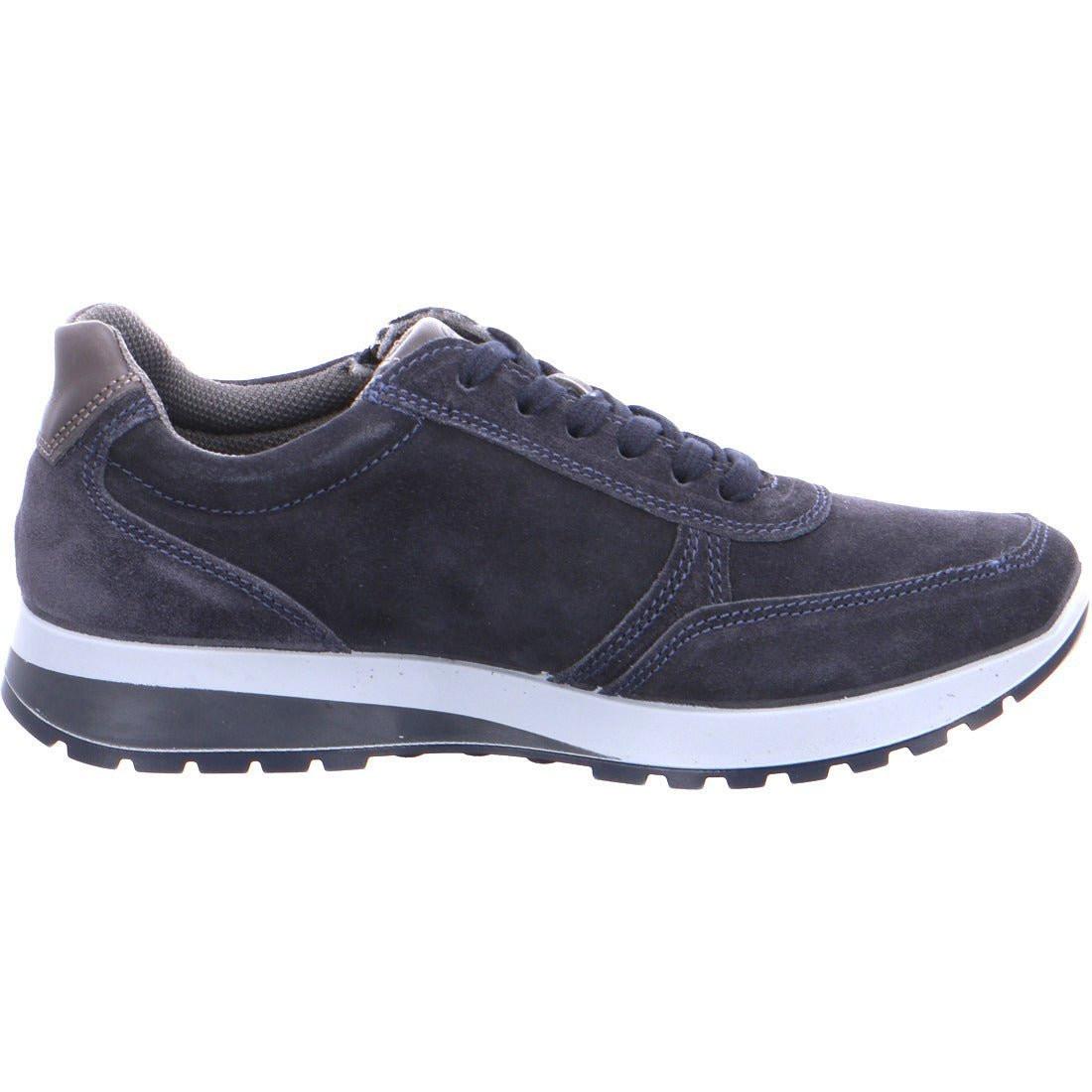 Image of Matteo - Wildleder Sneaker Herren Blau 46