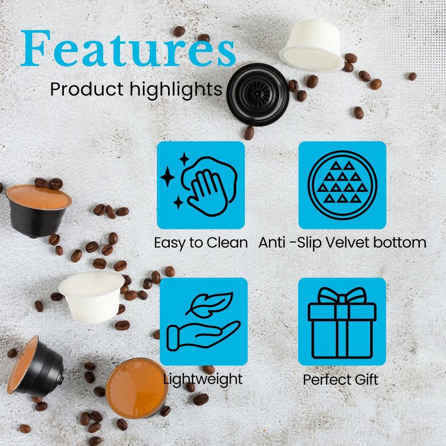 Intirilife  Intirilife Kaffee Kapselhalter kompatibel mit Dolce Gusto Kapseln (24 Stück) 