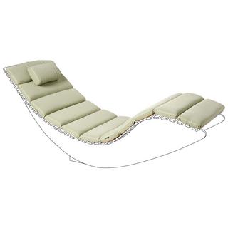 Beliani Coussin de transat extérieur en Polyester Moderne BRESCIA PREMIUM  