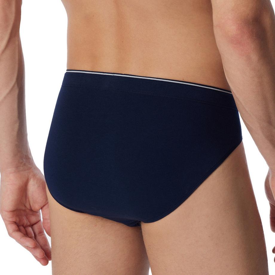Schiesser Confezione da 3 Slip Supermini in Cotone Biologico  