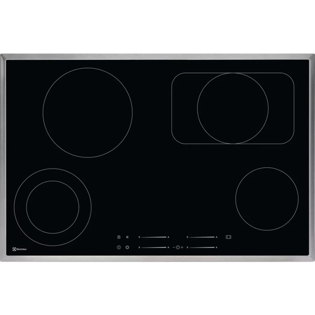 Electrolux GK78TSCN Schwarz Integriert Keramik 4 Zone(n)