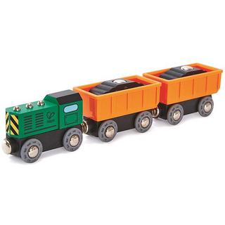 Hape  Eisenbahn Diesel-Frachtzug 