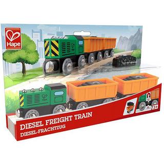 Hape  Eisenbahn Diesel-Frachtzug 