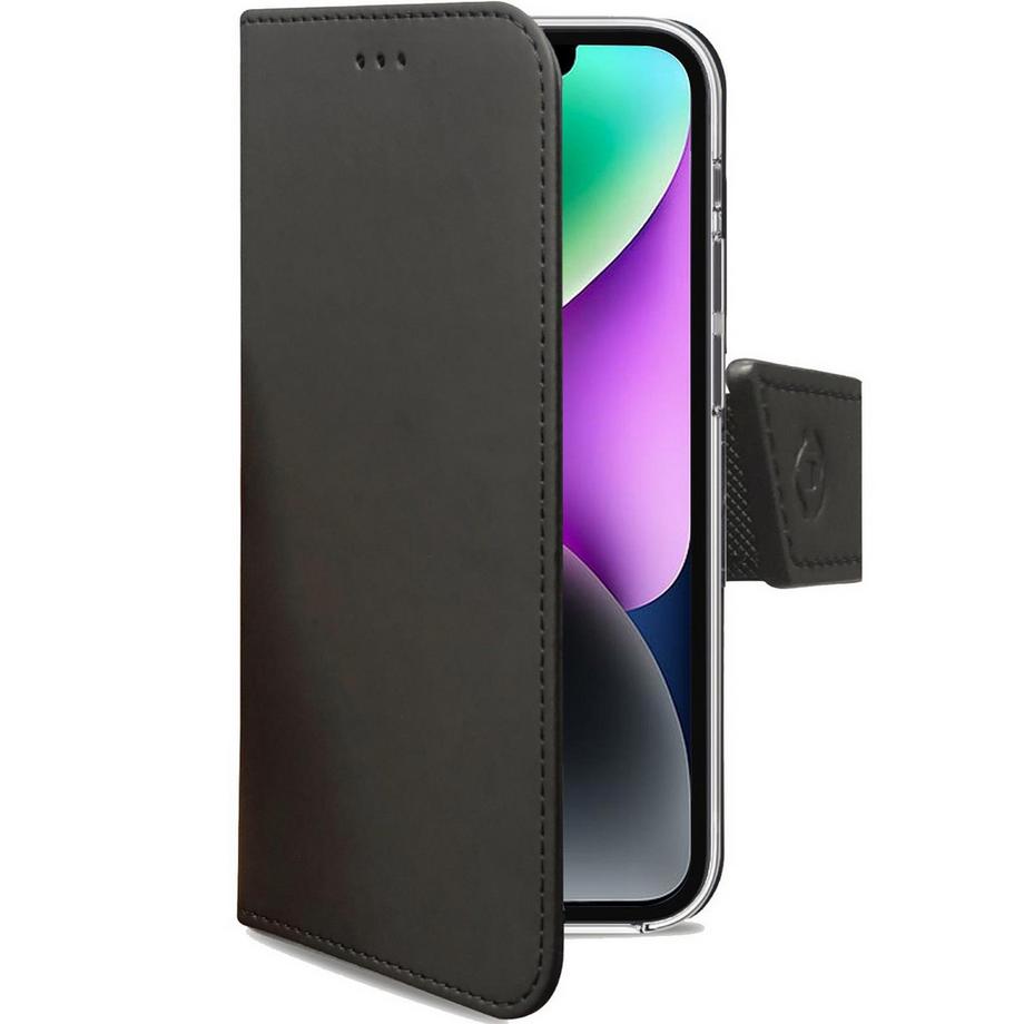 Celly  Wallet Case iPhone 14 Schwarz 