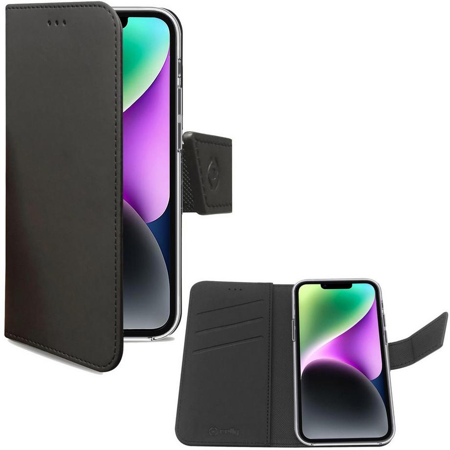 Wallet Case iPhone 14 Schwarz