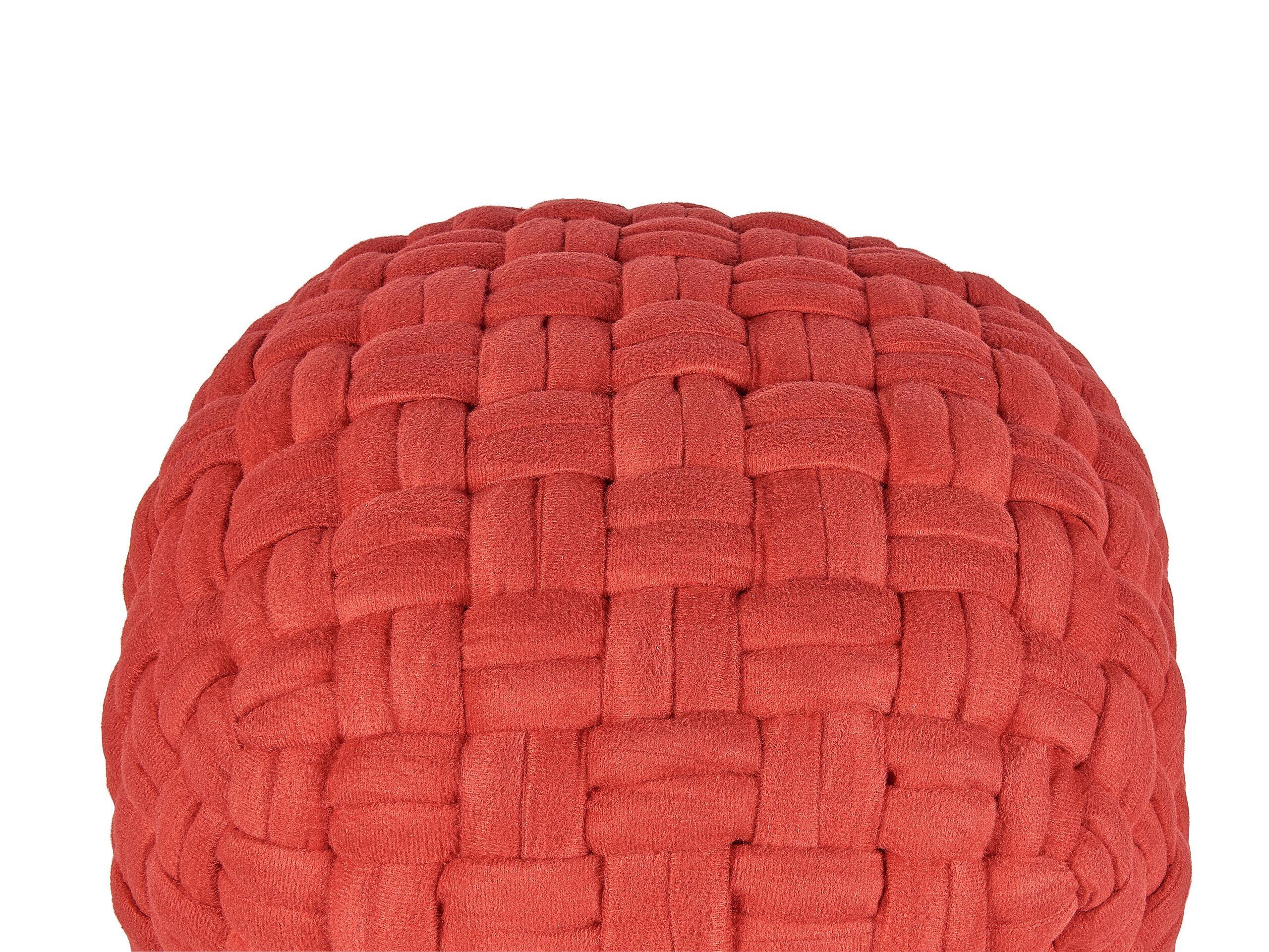 Beliani Pouf en Velours Moderne HOPA  