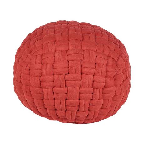 Beliani Pouf en Velours Moderne HOPA  