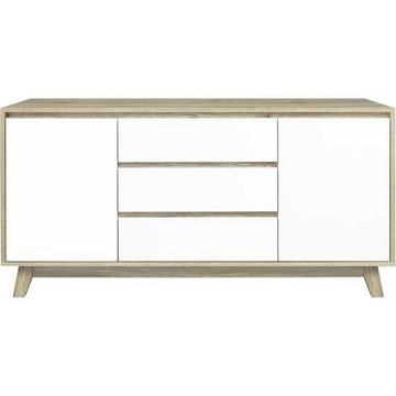 Sideboard Natur 140x40x75 weiss