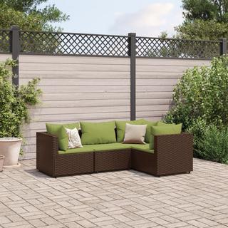 VidaXL Garten lounge set poly-rattan  