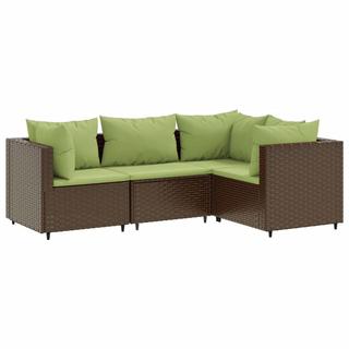 VidaXL Garten lounge set poly-rattan  