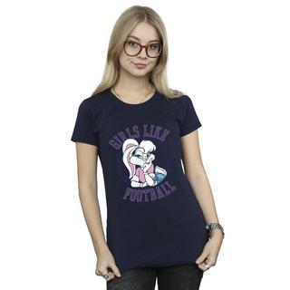 LOONEY TUNES  Girls Like Football TShirt 