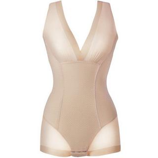 B2X  Intimo modellante per il corpo Shapewear, Beige - Taglia XXL 