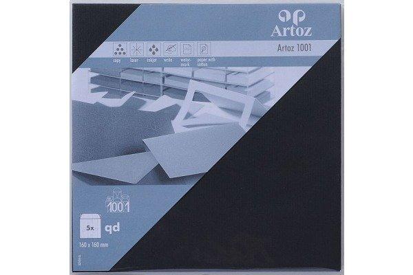 Artoz ARTOZ Couverts 1001 160x160mm  100g, schwarz 5 Stück  