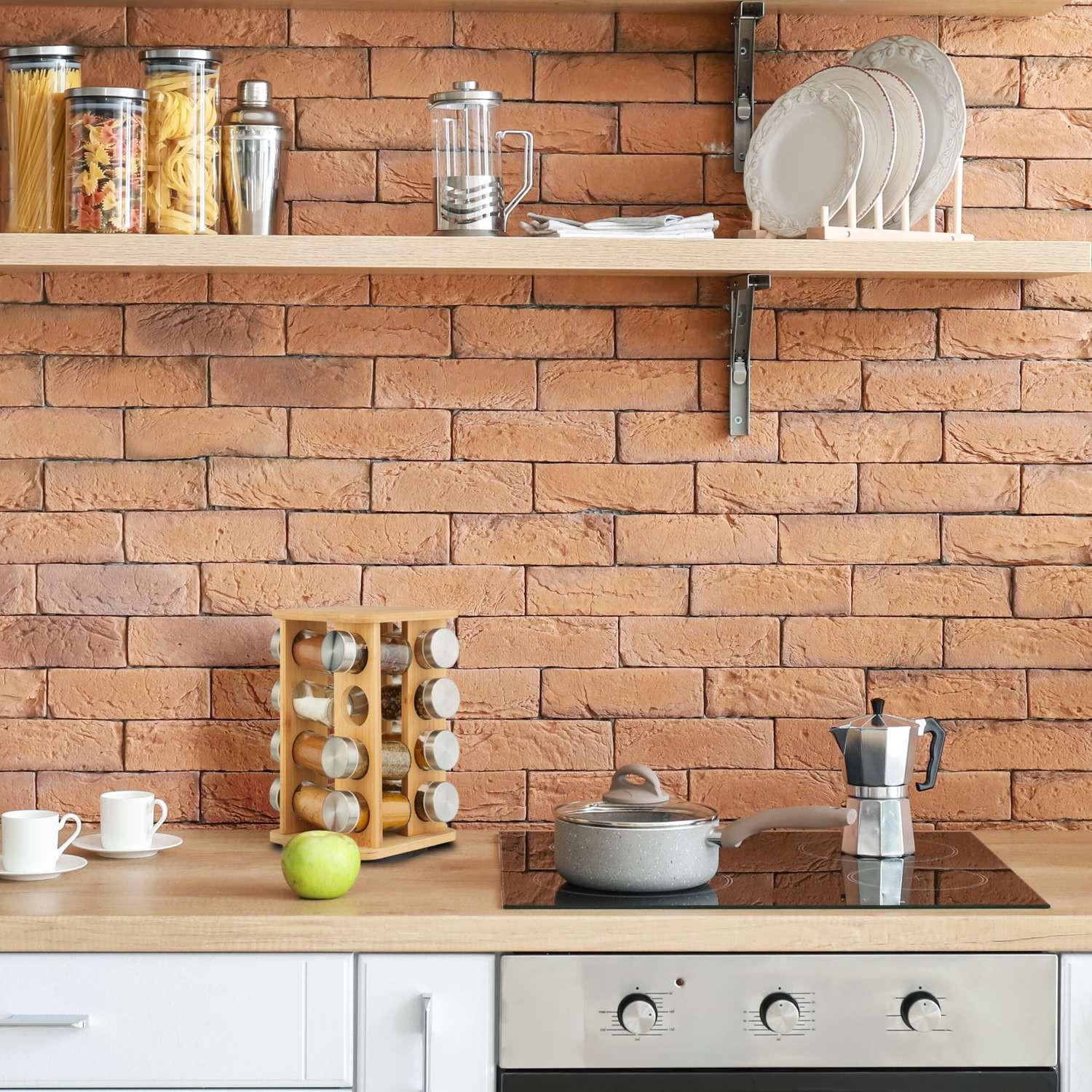 Northix Gewürzkarussell mit 16 Gläsern  