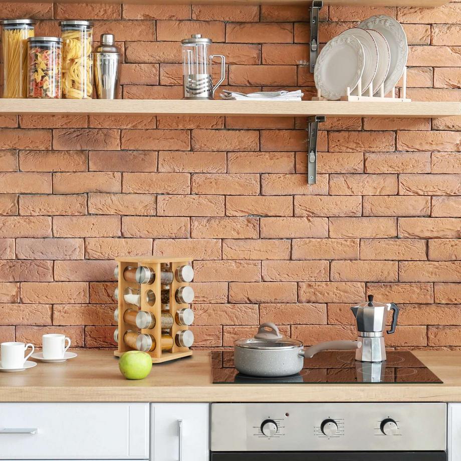 Northix Carrousel à épices avec 16 pots  