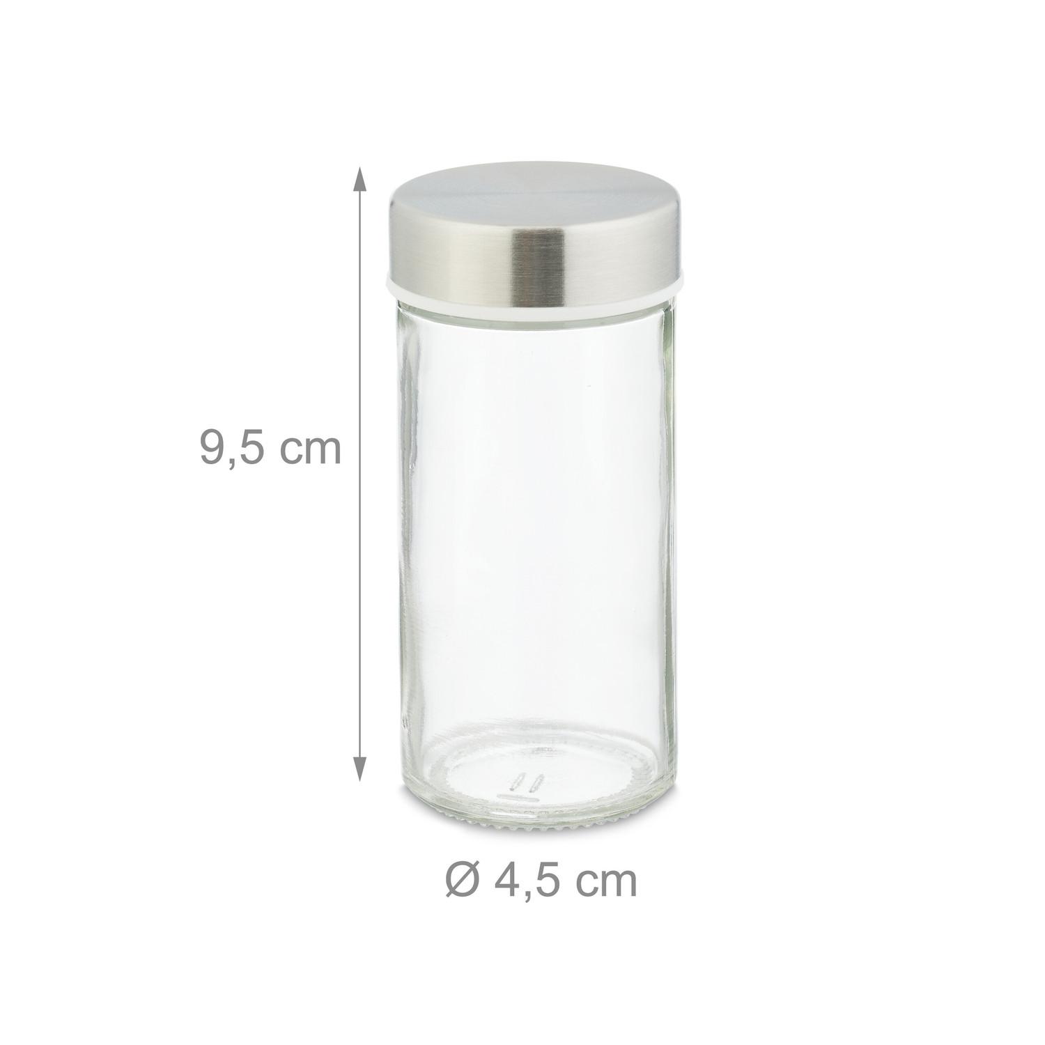 Northix Gewürzkarussell mit 16 Gläsern  