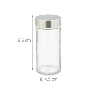 Northix Gewürzkarussell mit 16 Gläsern  