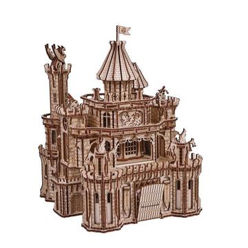 Dragon Castle  Drachenburg - 3D Holzbausatz (Elektrisch)