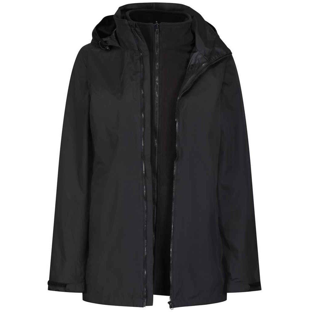 Image of Classic Steppjacke Wasserfest Damen Schwarz 38