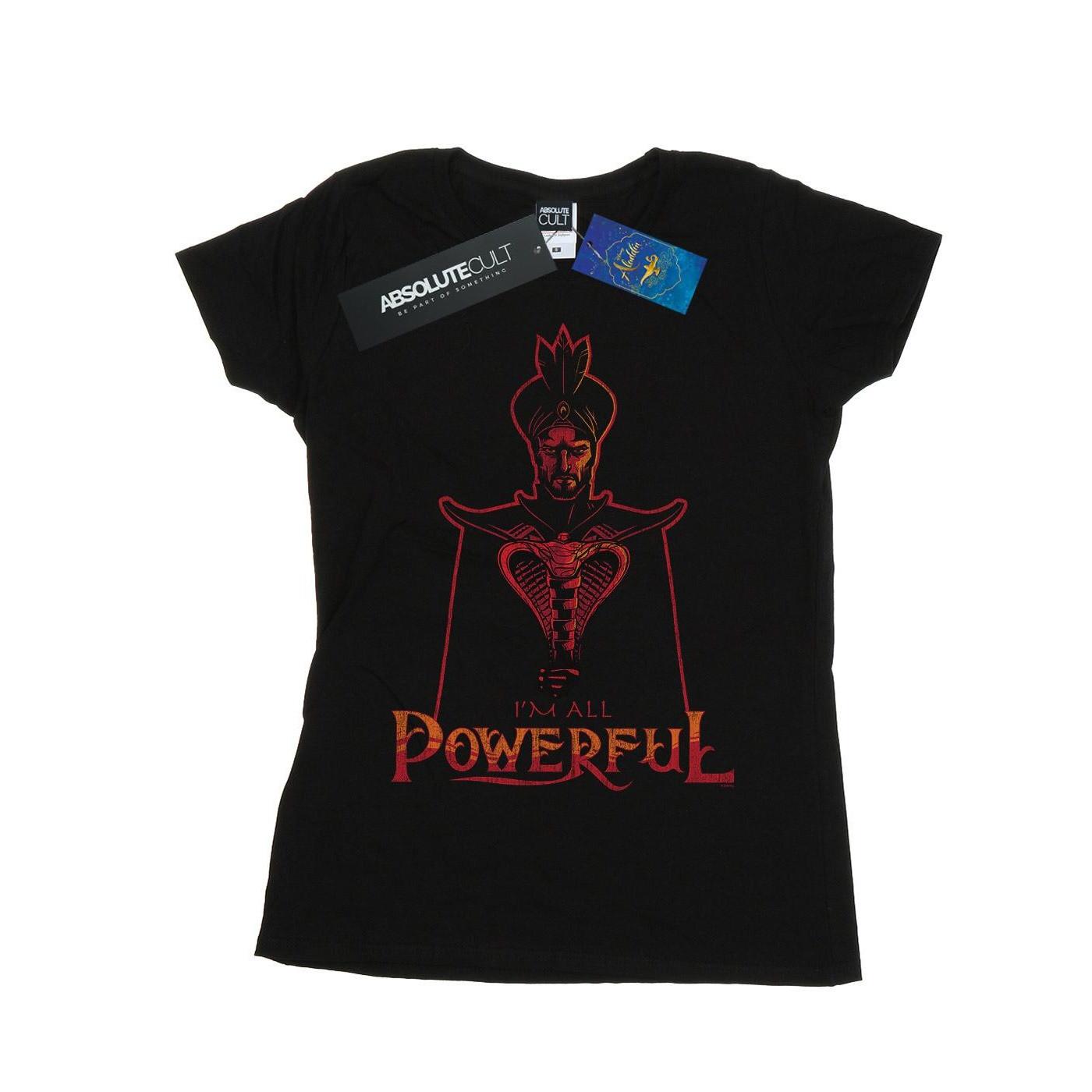 Image of Aladdin Movie Jafar All Powerful Tshirt Damen Schwarz XXL