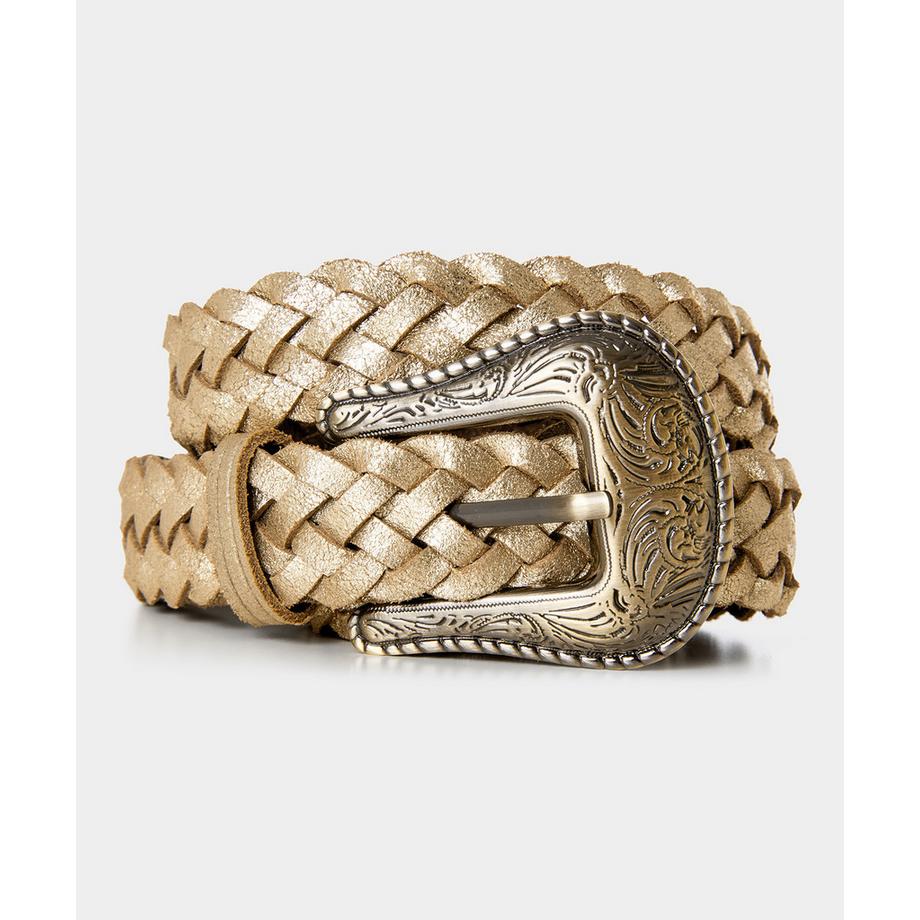 Ceinture Daim Tressée