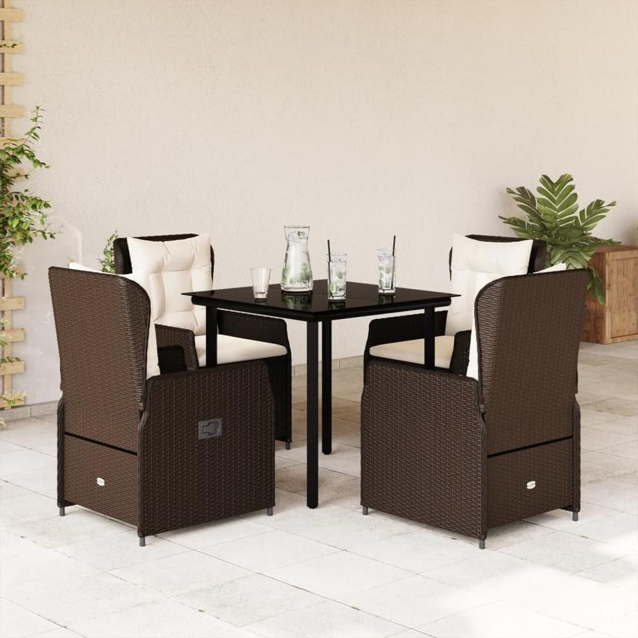 VidaXL Garten essgruppe poly-rattan  