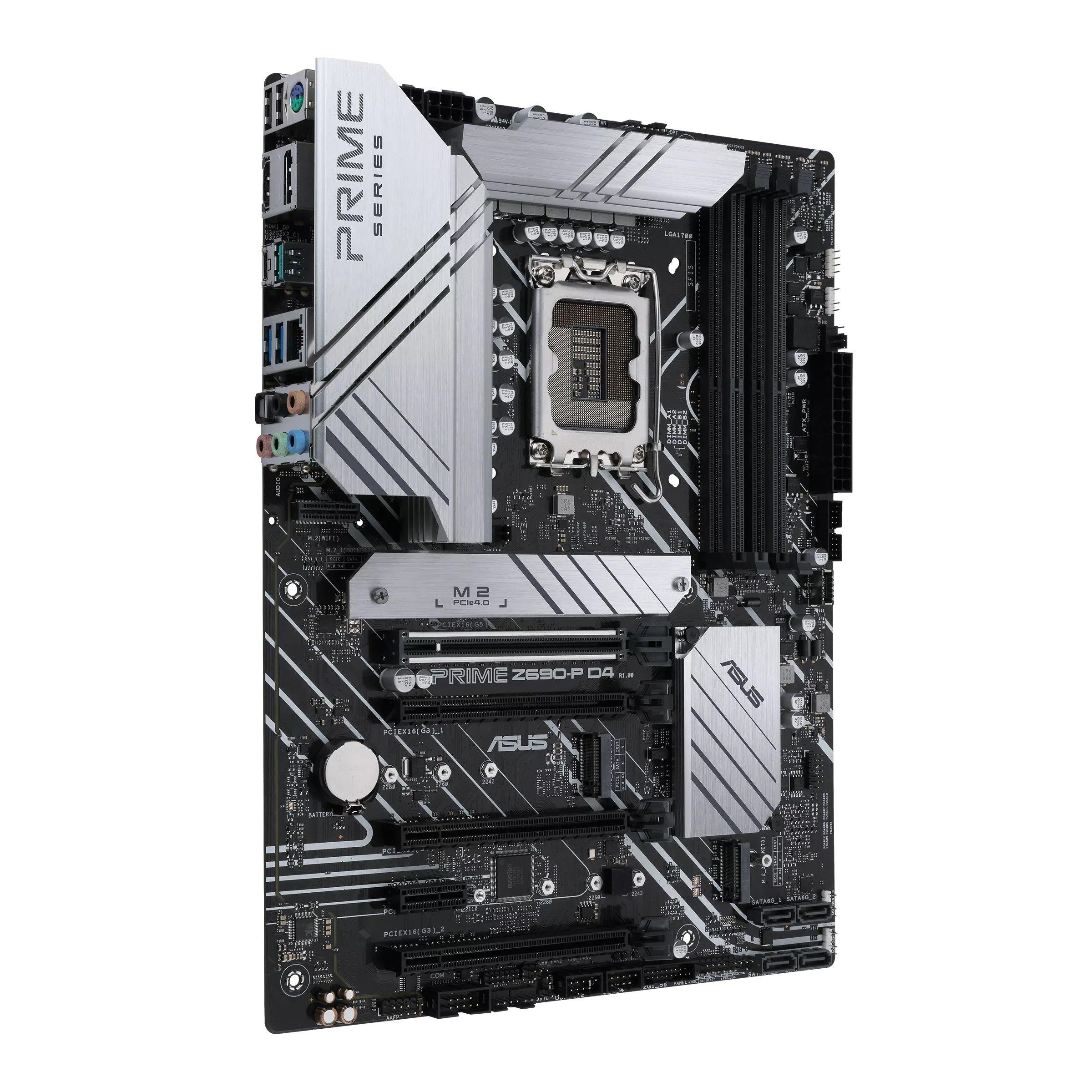 ASUS  PRIME Z690-P D4-CSM Intel Z690 LGA 1700 ATX 