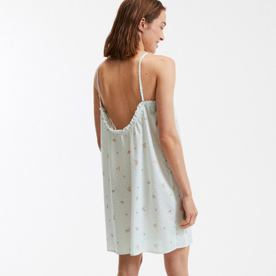 La Redoute Collections Nuisette en Coton Motif Plumetis  