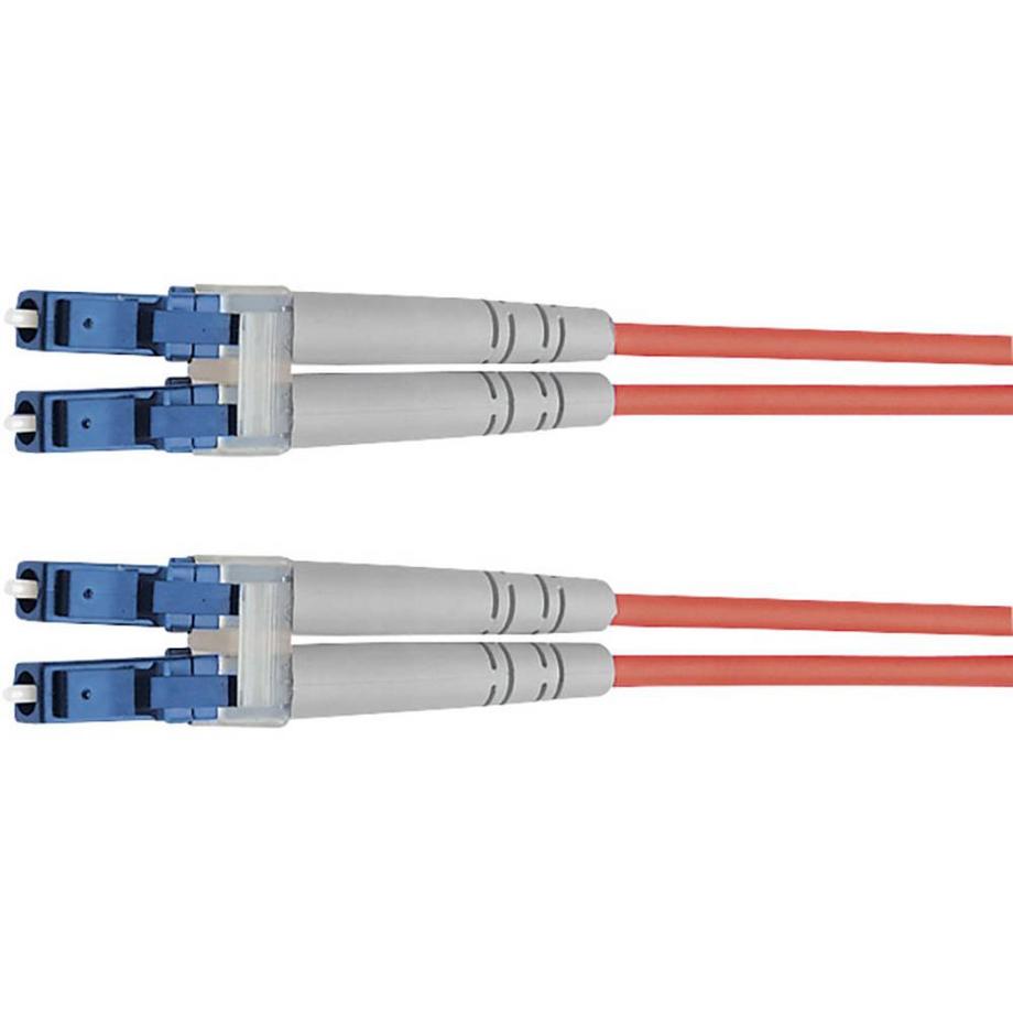 Telegärtner  LWL-Kabel Duplex LC-Stecker LC-Stecker 50/125 µ Multimode OM4 2 m 