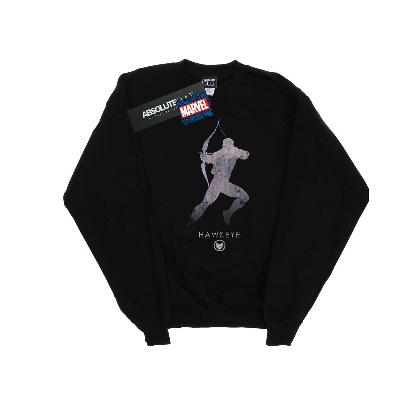 Image of Hawkeye Silhouette Sweatshirt Jungen Schwarz 104