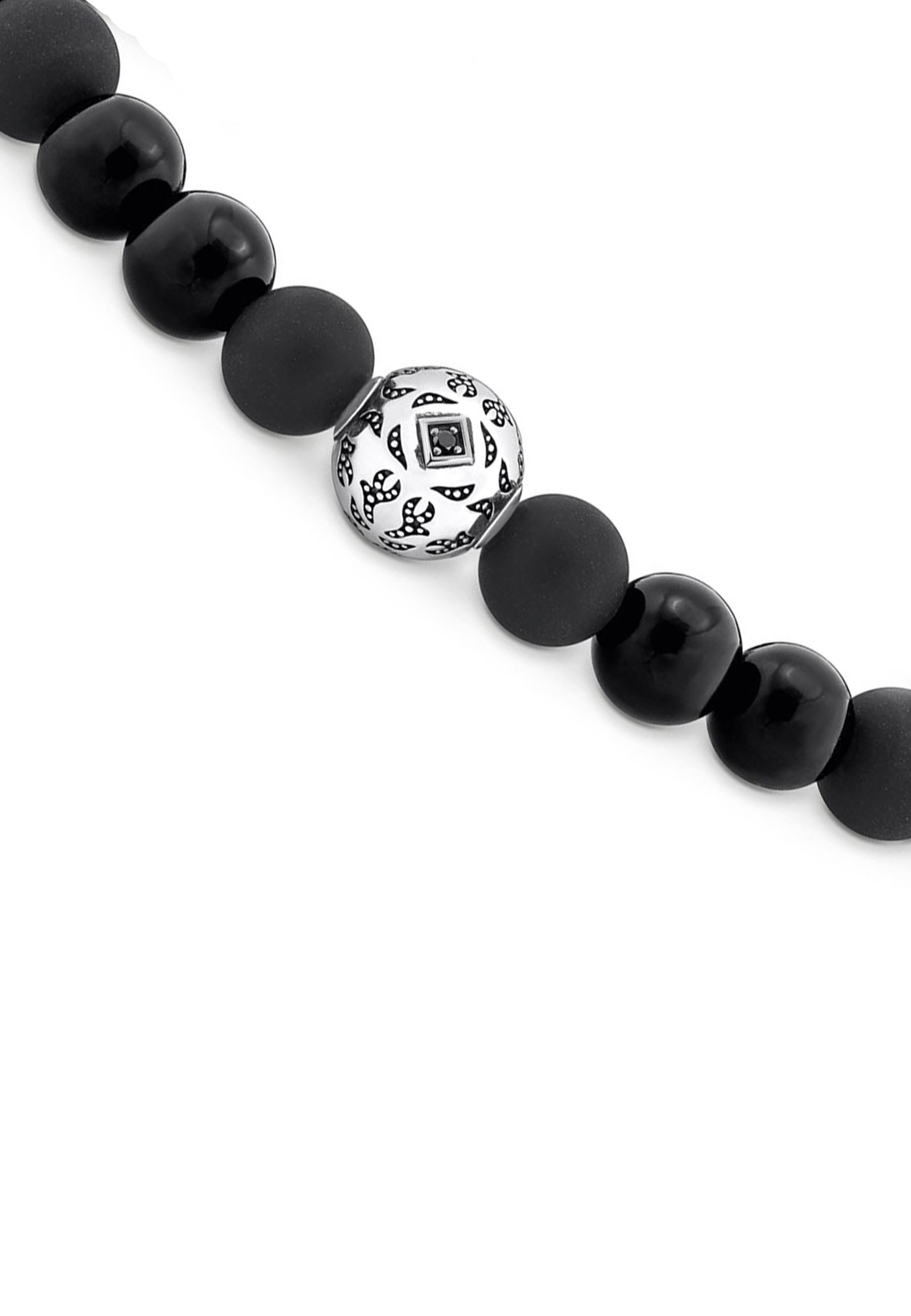 Thomas Sabo  Bracelet Obsidien Noir 