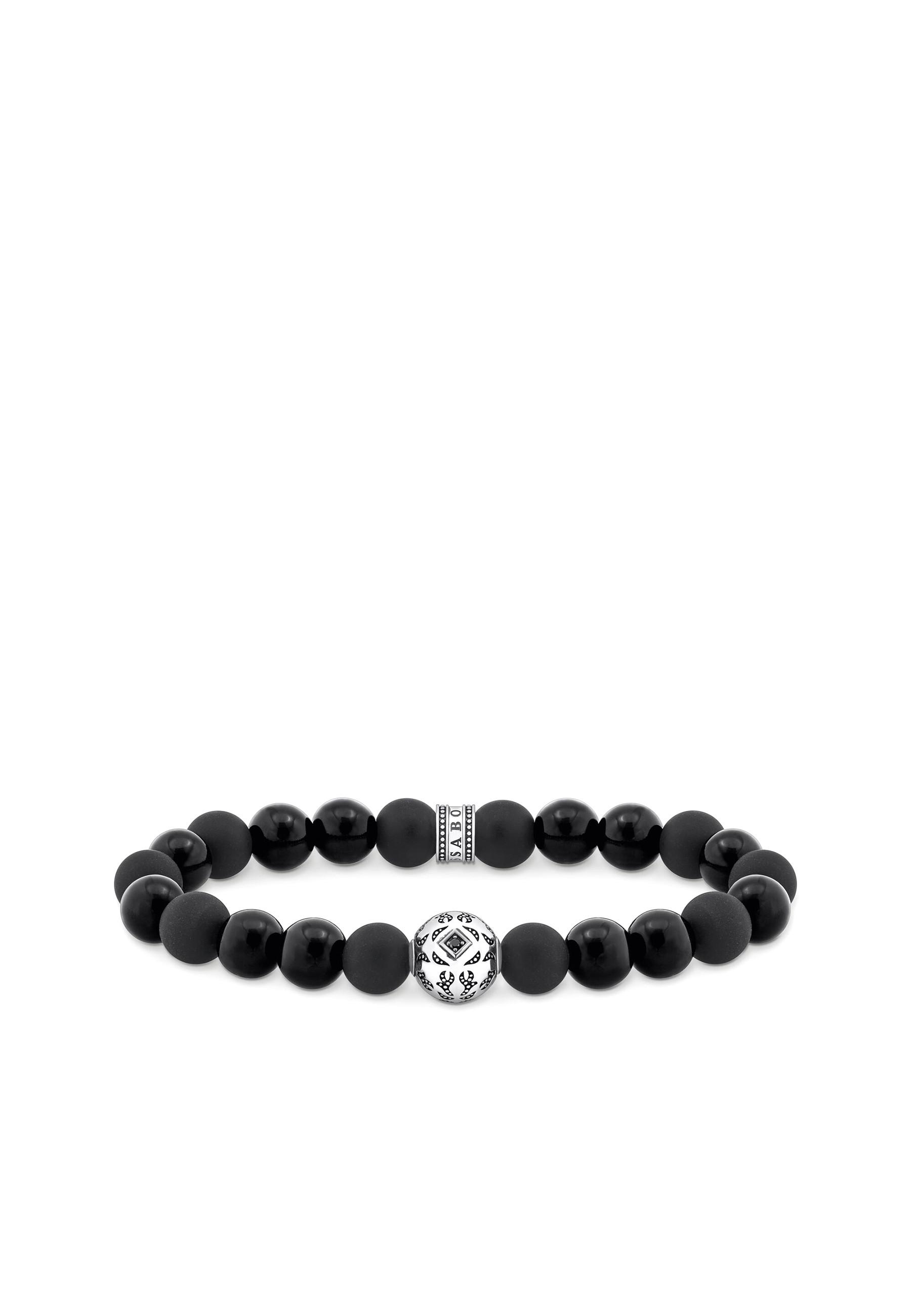 Thomas Sabo  Bracelet Obsidien Noir 