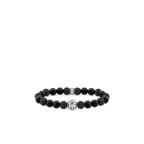 Thomas Sabo  Bracelet Obsidien Noir 