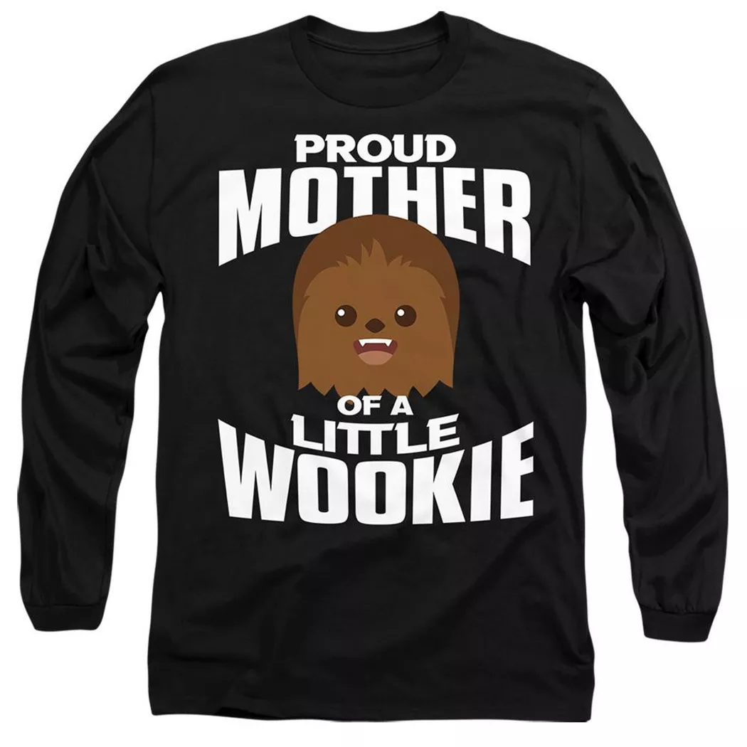 STAR WARS - Little Wookie TShirt Muttertag, für Damen, Schwarz, Größe XL