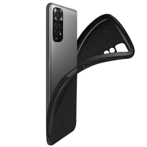 Avizar  Coque Xiaomi Redmi Note 11 et 11s Noir 