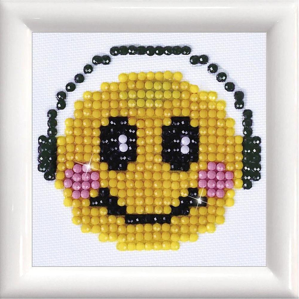 Image of Bastelset Smiley Inkl. Rahmen Unisex Multicolor ONE SIZE