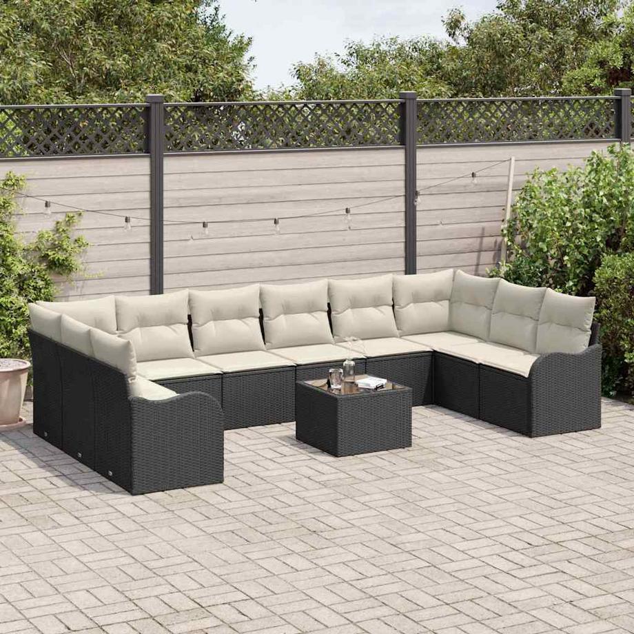 VidaXL Divano da giardino Polyrattan  
