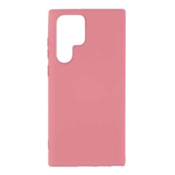 Avizar  Cover Silicone Galaxy S22 Ultra Rosa 